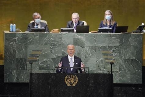 Watch live: Biden gives remarks before the UN General Assembly